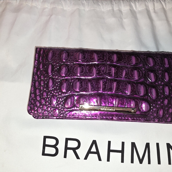 Brahmin Chameleon Tote Bag And Wallet - Picture 4 of 11